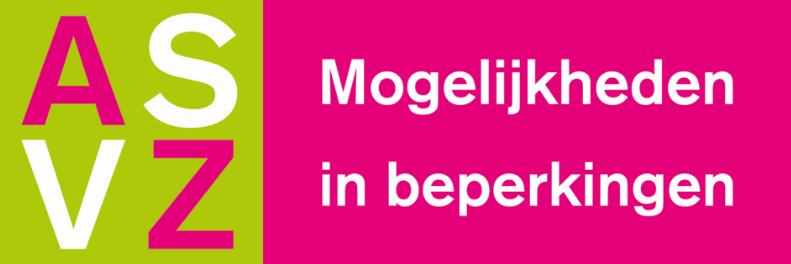 ASVZ logo: Mogelijkheden in beperkingen.